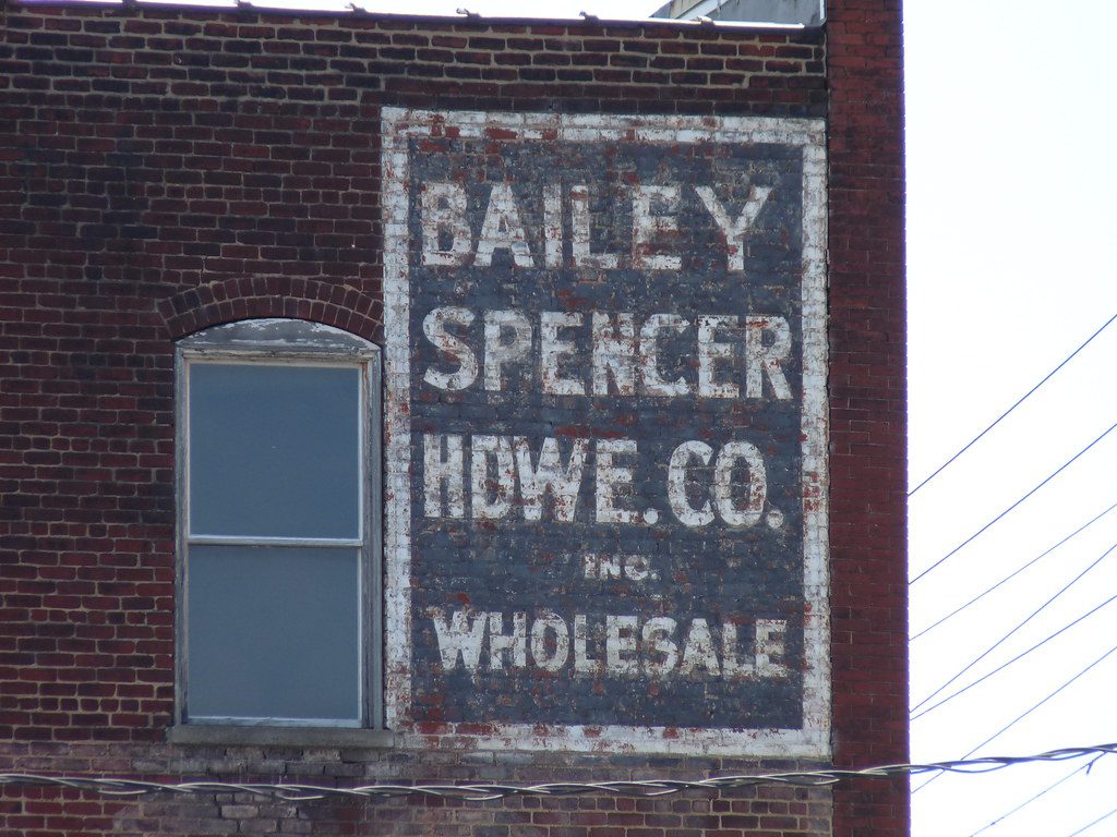 Old Sign Of Original Store Old Sign Of Original Store